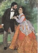 Pierre-Auguste Renoir The Painter Sisley and his Wife (mk09) oil painting artist